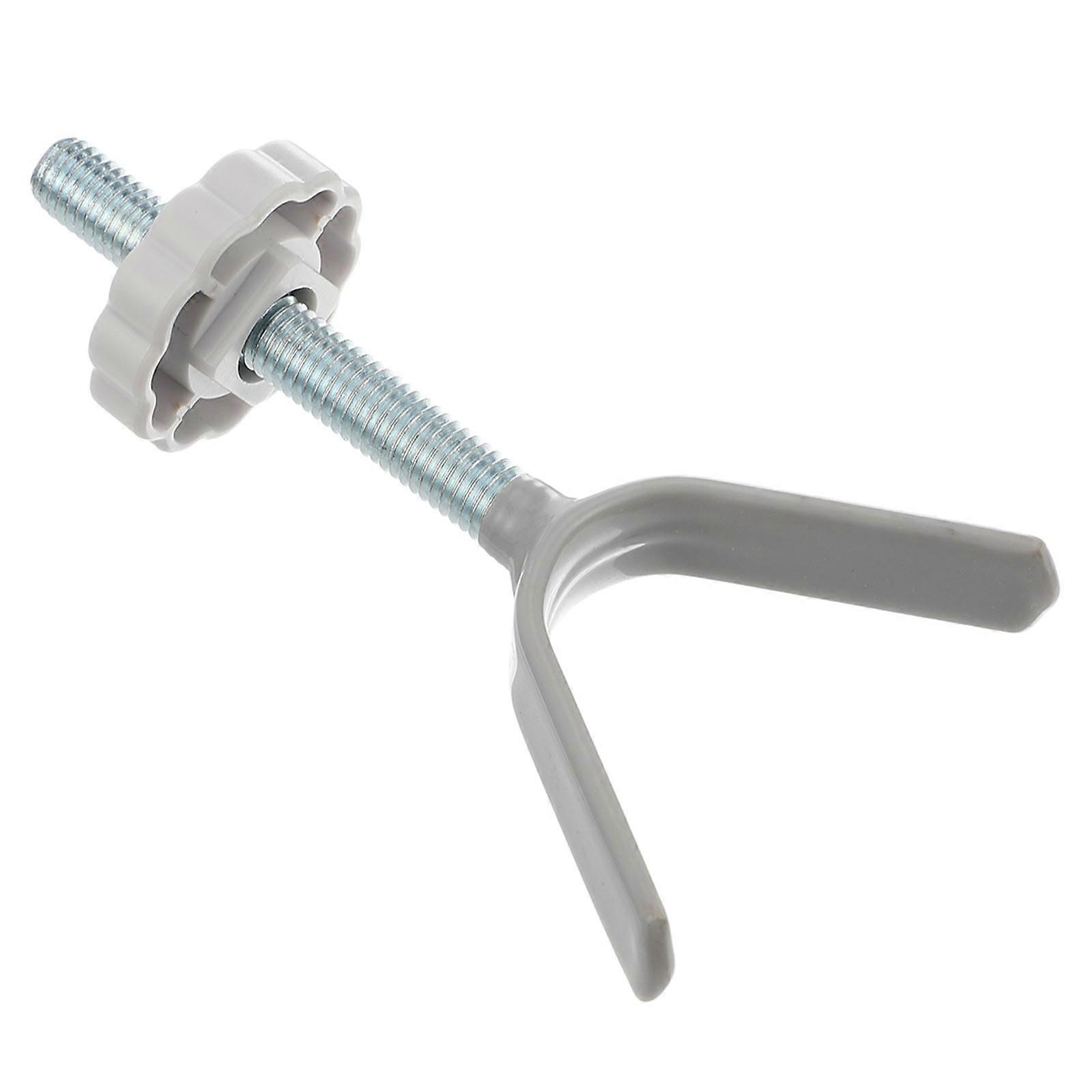 Alloy Guardrail Fitting for Home Use with and Adjustable Bolts 1 Pc Silver