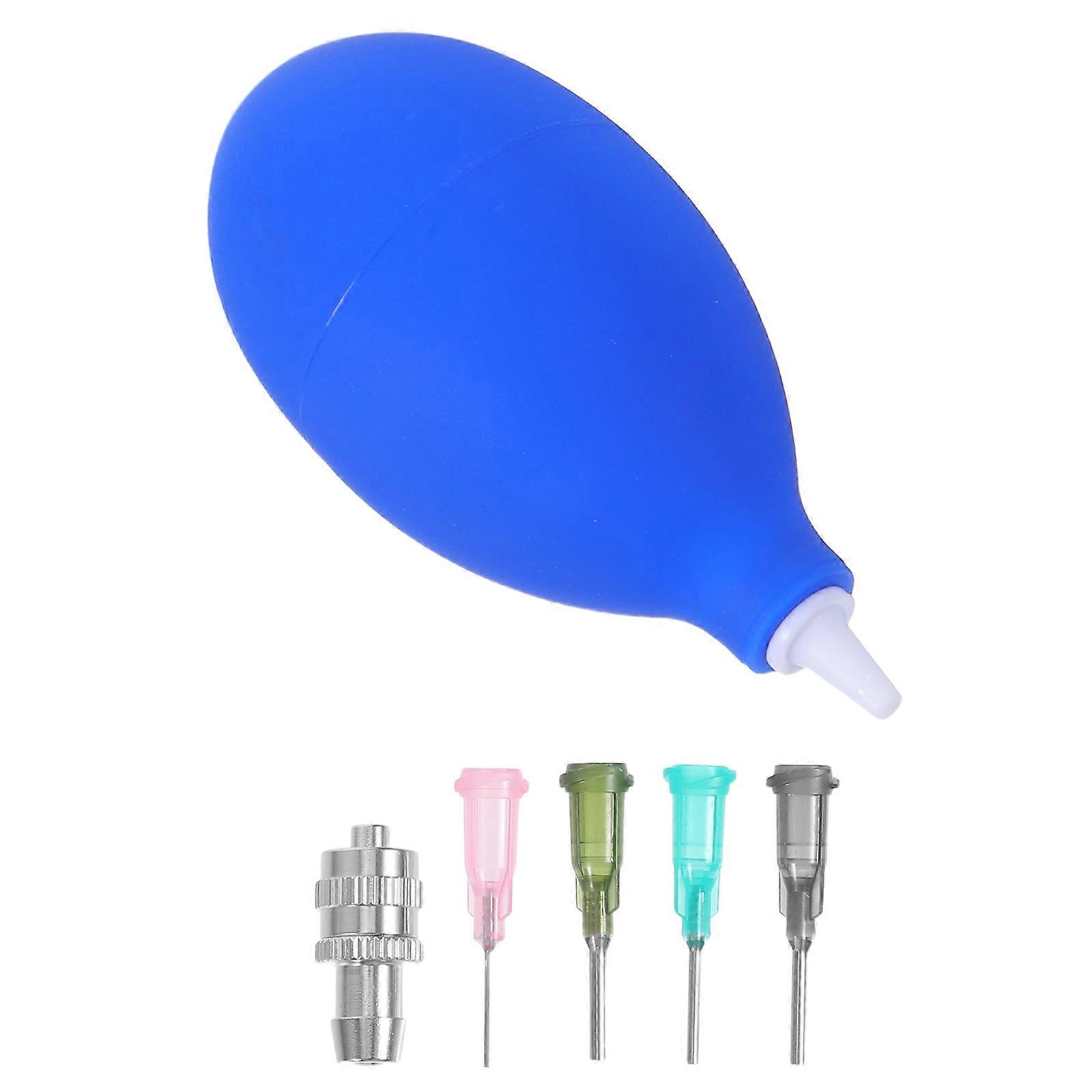 Pottery Accessories Ceramic Precision Applicator Set Fine Tip Blue For Pottery Glaze 1 Set