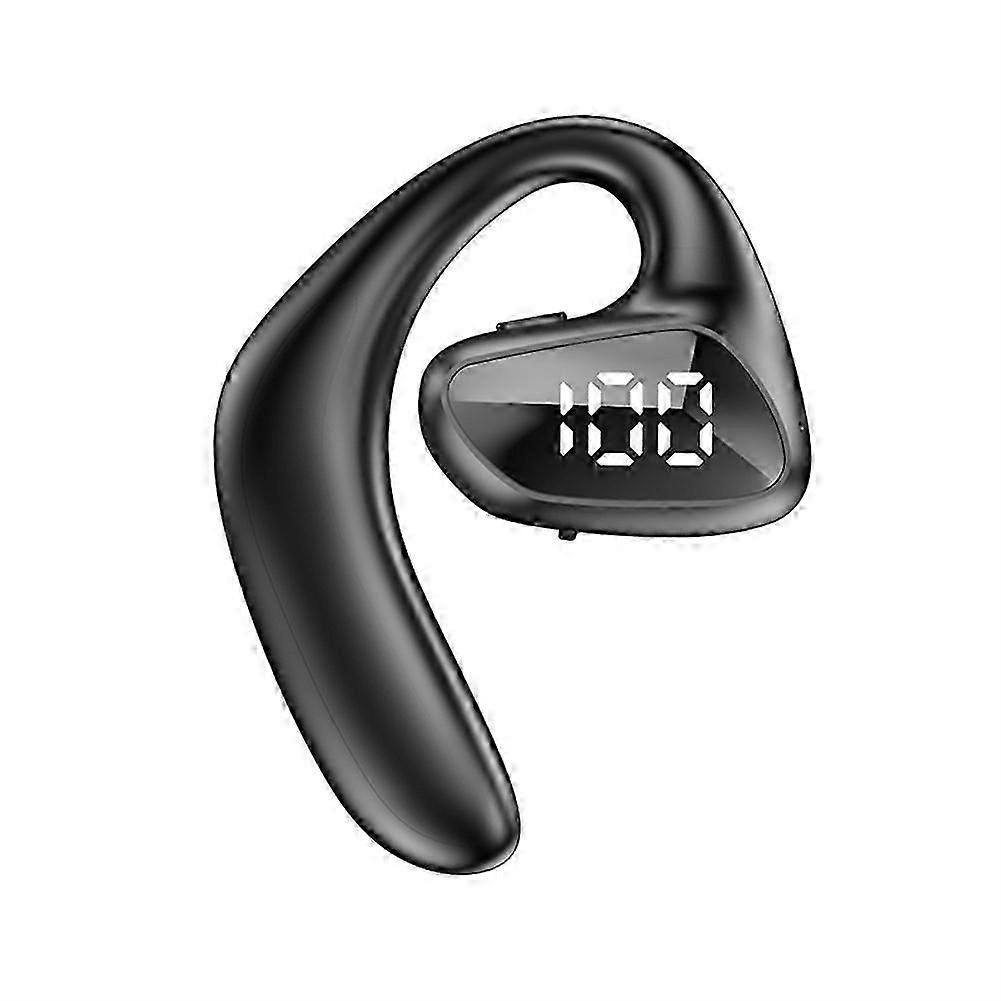 Stereo Air Conduction Headset With Led Display Business Headphone Waterproof