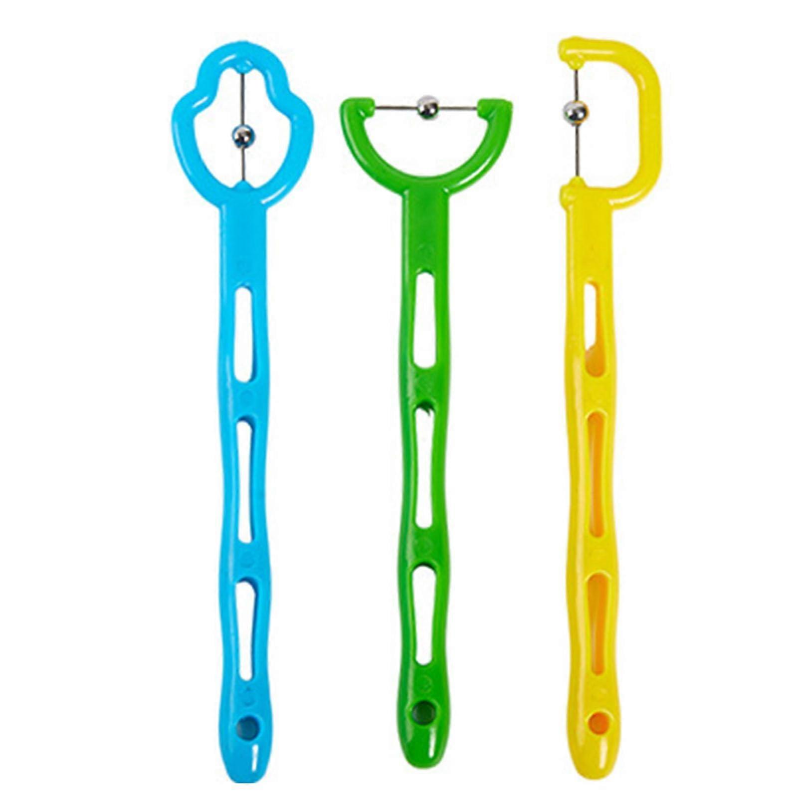 3/4 Piece Tongue Tip Lateralization Height Tools Set for Apraxia Dysarthria Feeding Therapy Set of 3