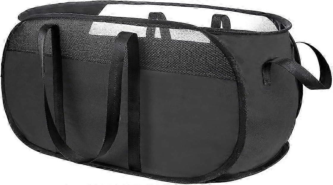 Large Collapsible Laundry Basket Folding Pop Up Foldable Hamper Space Saving Dirty Clothes Storage