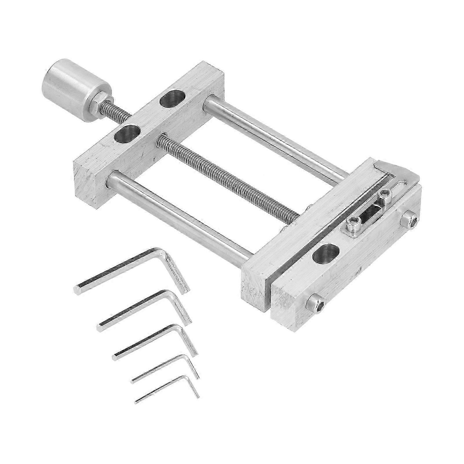 Mini Clamp Metal Table Drill Press Vice Tool with Hex Wrench for Woodworking