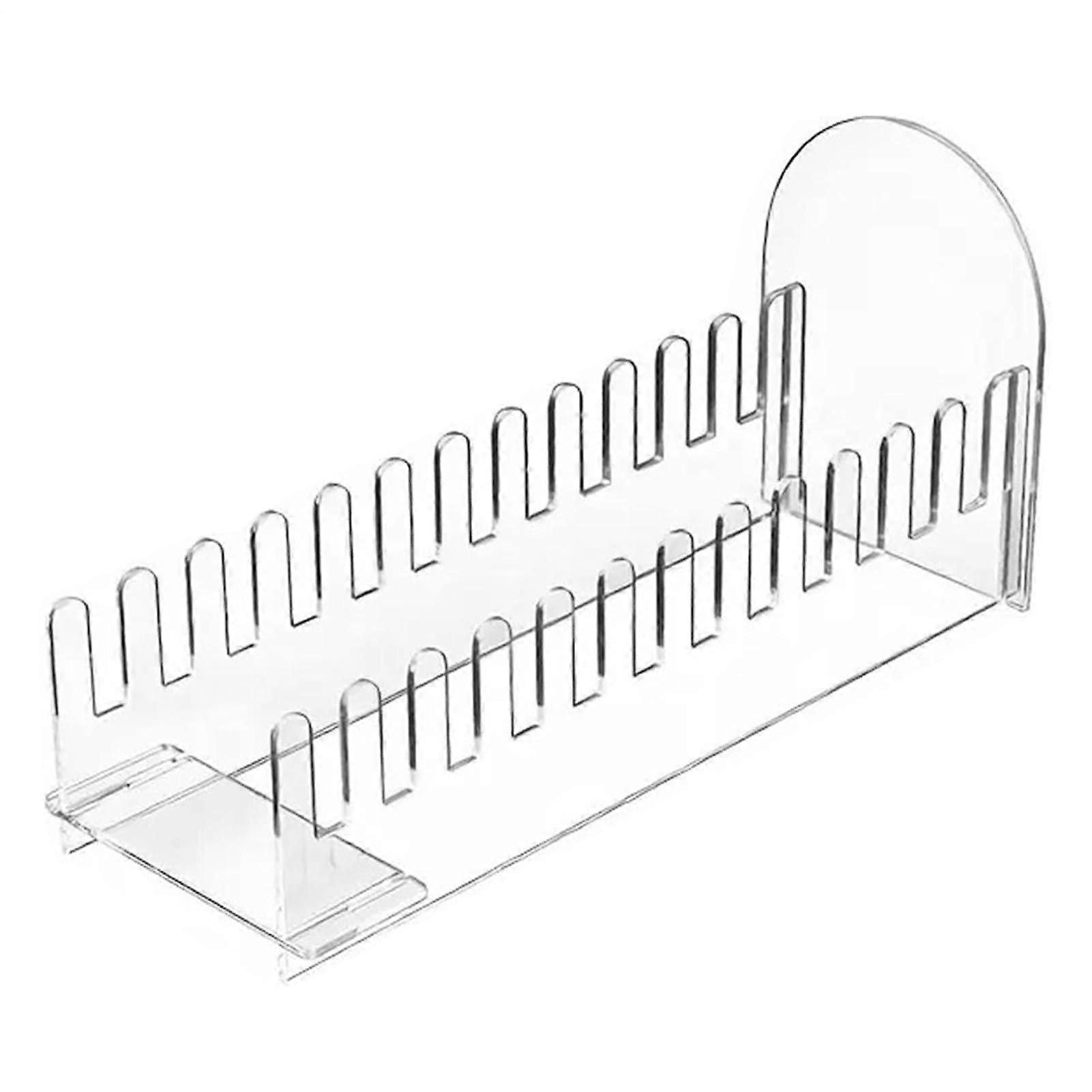 Trading Card Display Acrylic Shelf, Plastic Stand Collector Holder Organizer System