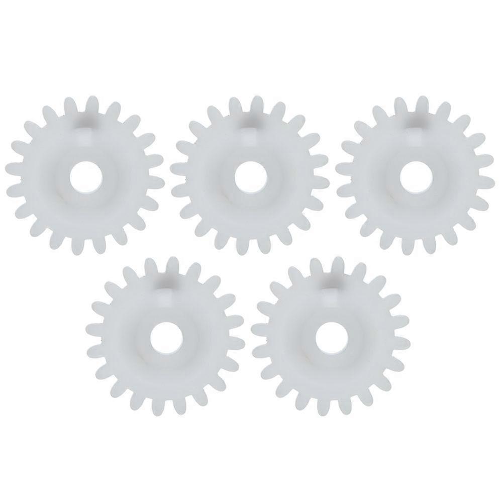 2025年最新モデル5個ホワイトプラスチックギア編機交換用アクセサリー...