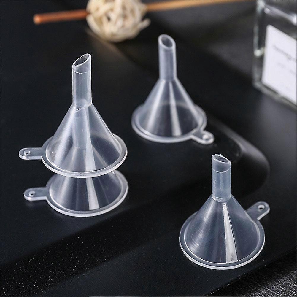 2 packs transparent (A) $ small funnel packing funnel plastic funnel mini small funnel cosmetic packing funnel funnel