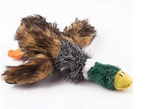 © Squeaky Dog Toy for Your Pet Plush Wild Duck Play Hunt Keep Your Dog On Their Toes