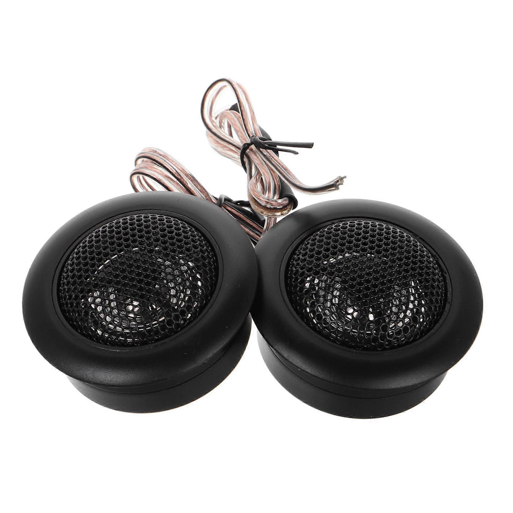 Car Tweeter Speaker for Car Audio Systems Dome Tweeter Compatible with Various Car Models Sound Quality and Design