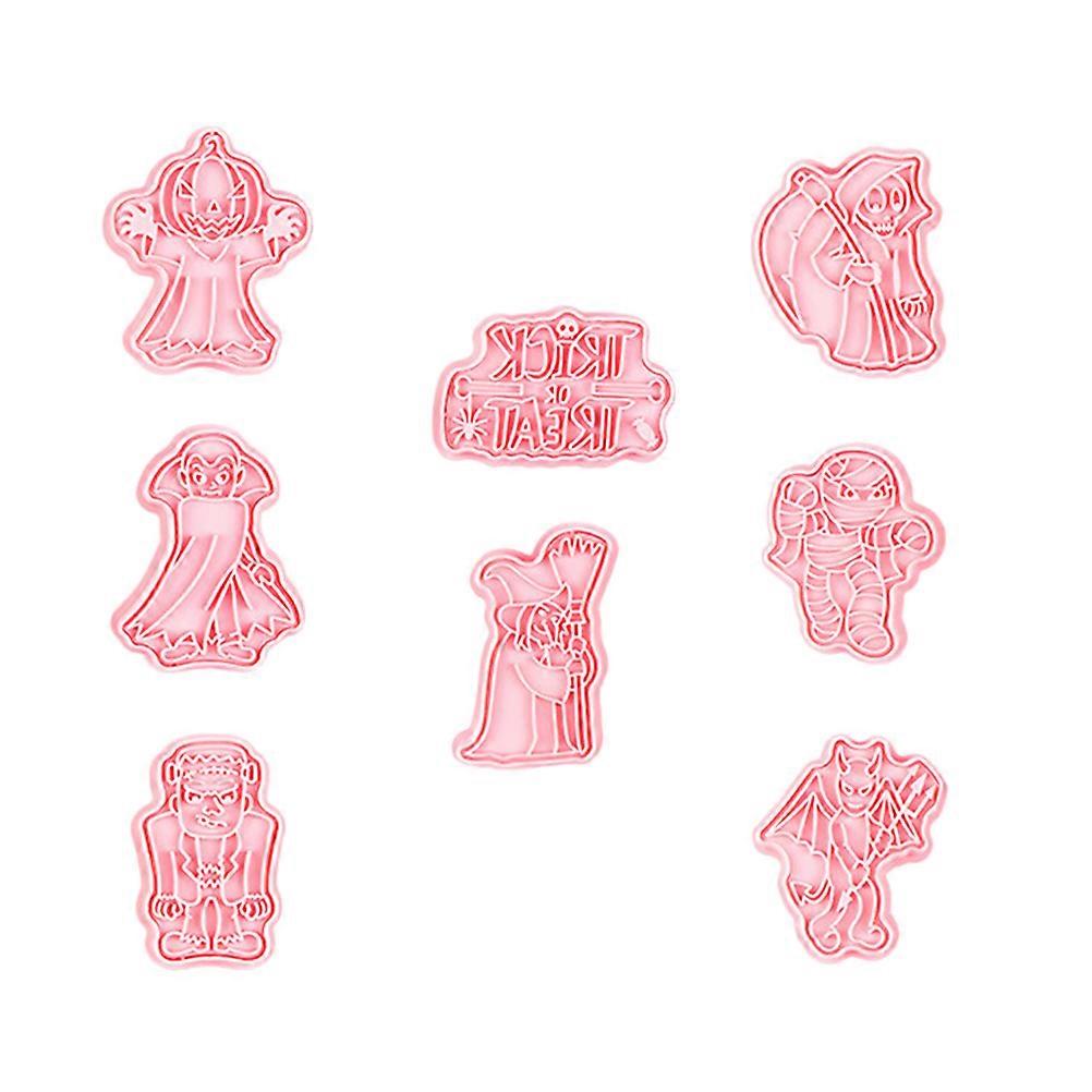 Halloween Cookie Mold Set with Unique Shapes, Smooth Surface for Easy Release, Perfect for Home and Bakery Use, Creative Holiday Baking Tool