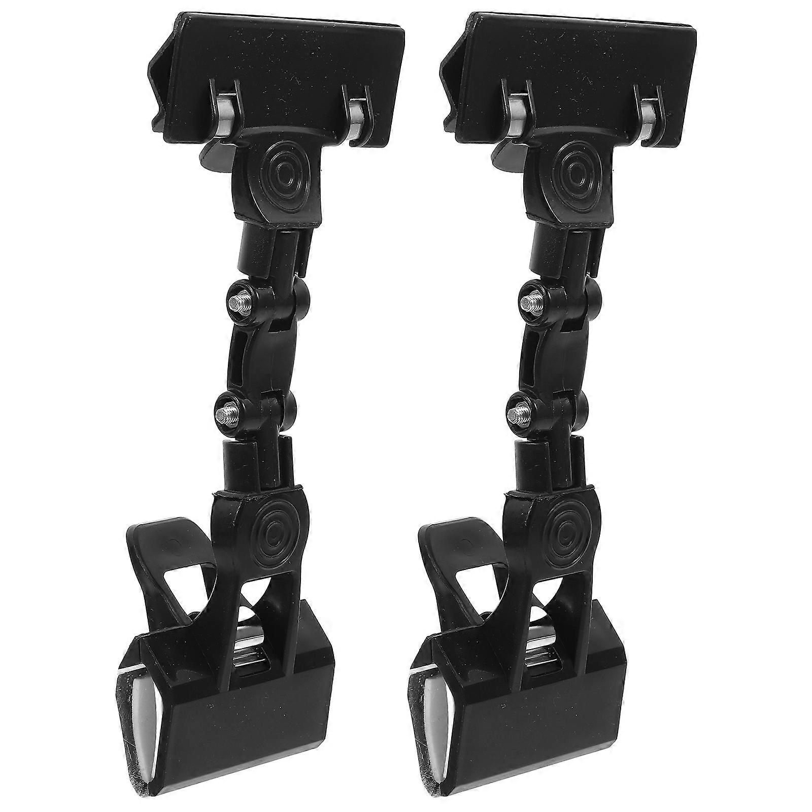 2pcs Flexible Document Holder Clips for Sketching, Painting & Copying – Versatile Picture Clips for Organizing Papers & Labels