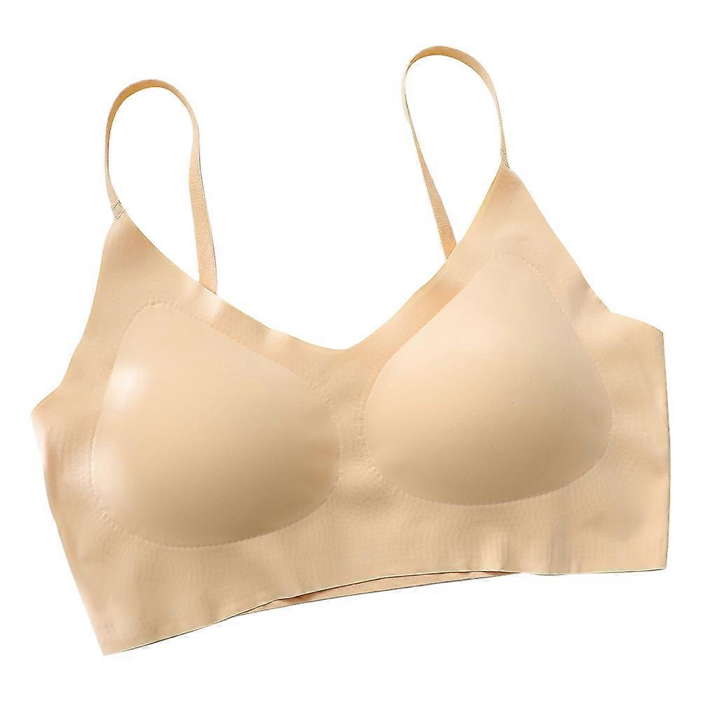Breathable Stretchy Bras No Underwire High Elasticity Thin Style Chinlon Material Sweat Absorption 1Pcs
