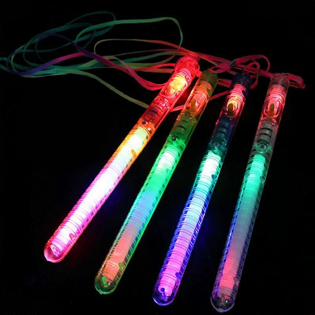 Blinking LED Handle Light LED Baton Toy New Year Cheer Sticks Handheld Party Light