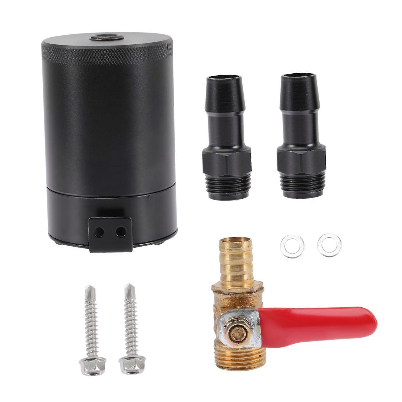 Universal Collection Box With Valve Reservoir For Cars Gas Intake Reduction Manifold Engine Protection Durable