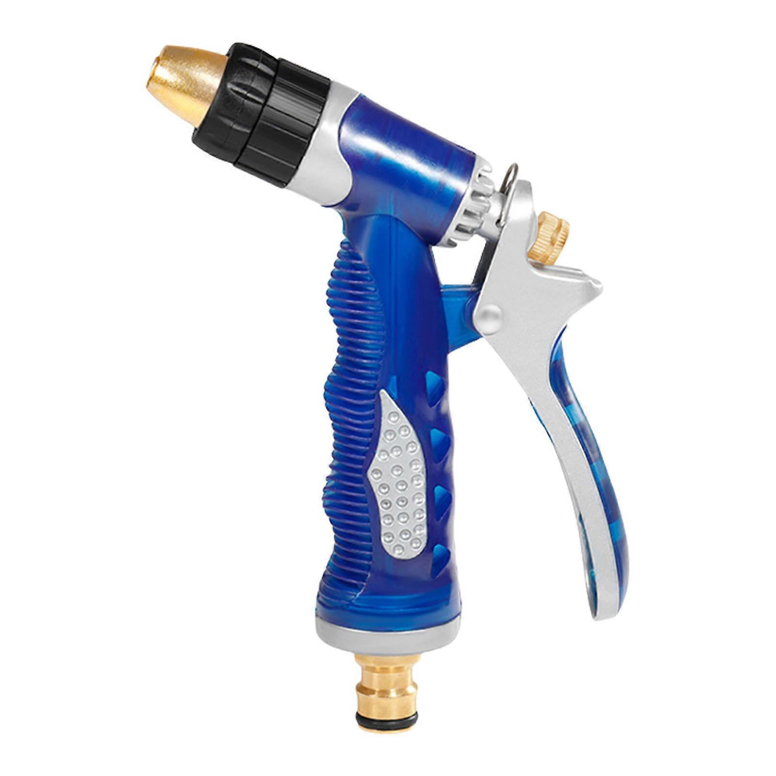 رش الماء الخارجي متعدد الأنماط بمقبض مريح 5 إعداد رش لاستخدام حديقة المنزل مهام البستنة متعددة الألوان