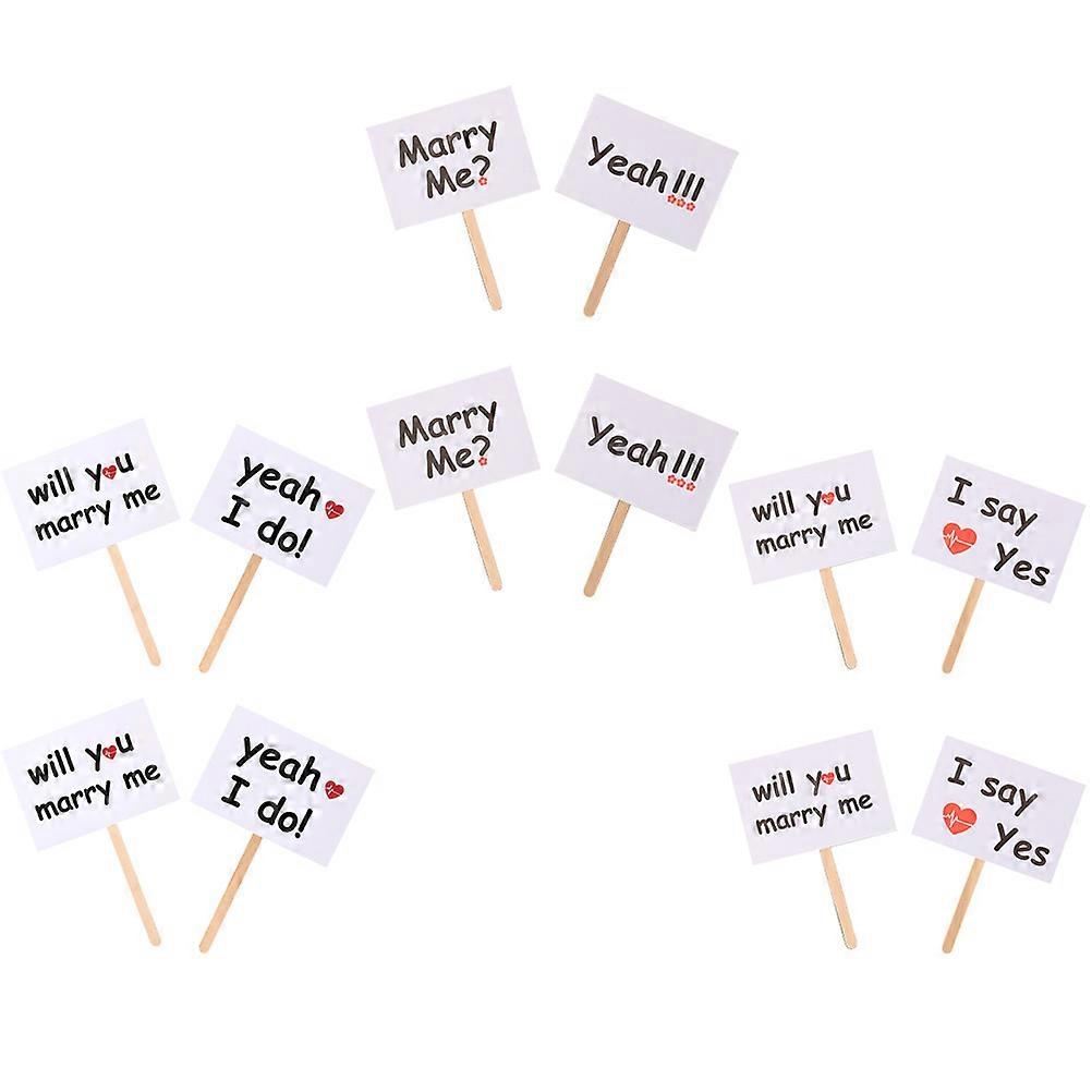 Wedding Creative Props Photo Shoot Props Wedding Diy Props Engagement Party Handy Props Multi-Colored Rectangular Chic Design 1Set