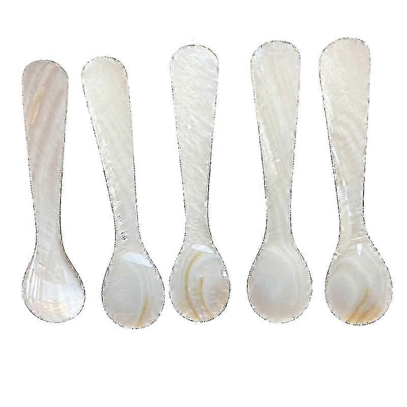 Mother of Pearl Caviar Spoons Shell Spoon Set Two Pieces