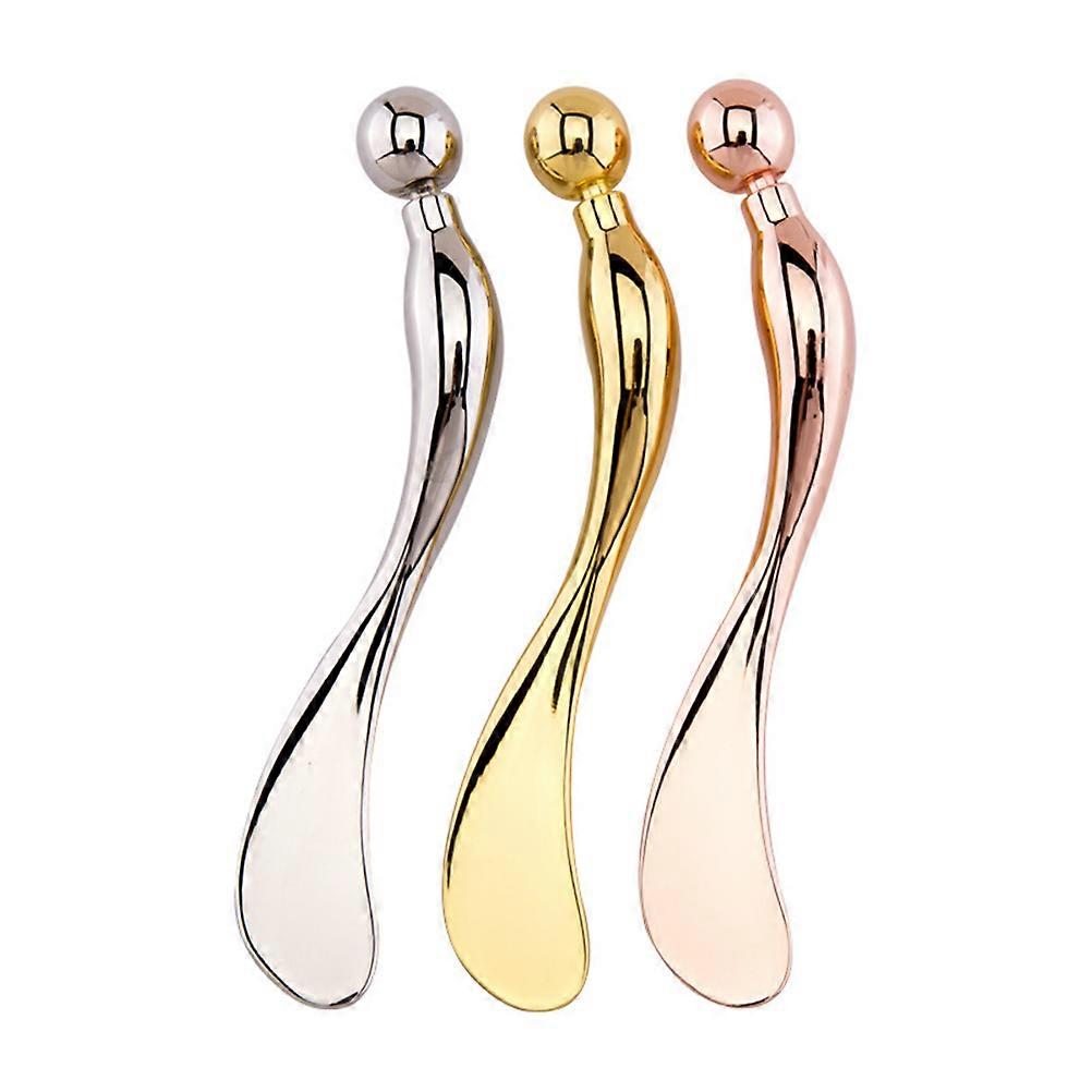 Zinc Alloy Eye Cream Spoon for Fatigue Relief & Improved Circulation – Reusable Beauty Applicator for Creams & Masks, Durable Design