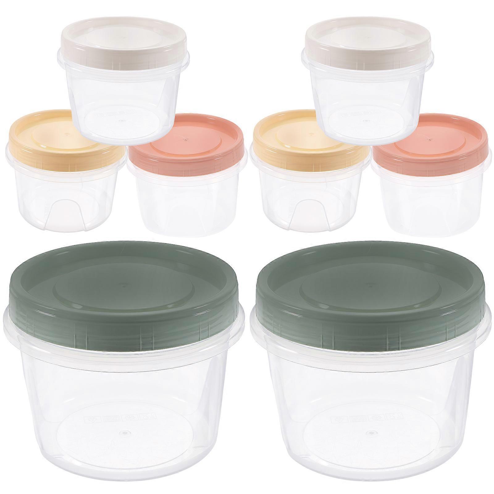 Vegetable Storage Containers For Refrigerator PP Material Storage Case 8Pcs