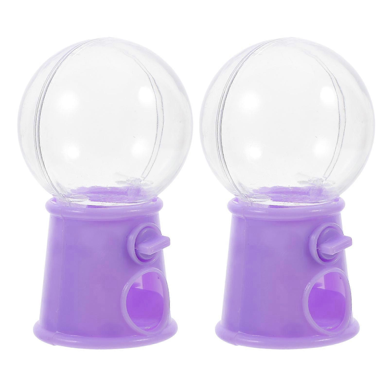 Gumball Candy Dispenser for Parent-child Interaction Hand-eye Coordination Creativity 7.10X3.50X3.50CM 2Pcs