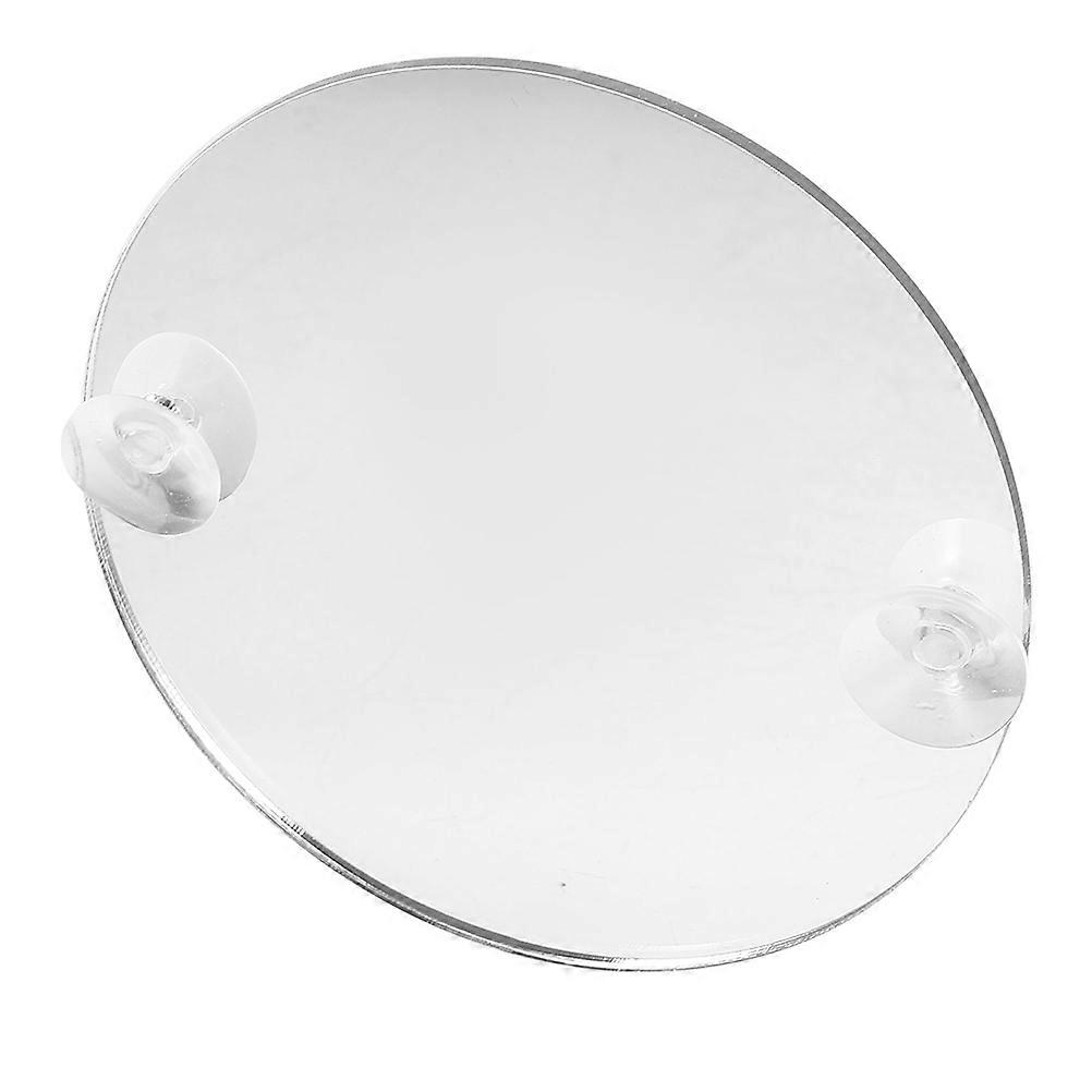 MLINS Fish Tank Mirror Set with Suction Cups for Betta Fish Exercise Practical Acrylic Compact Mirror Supply