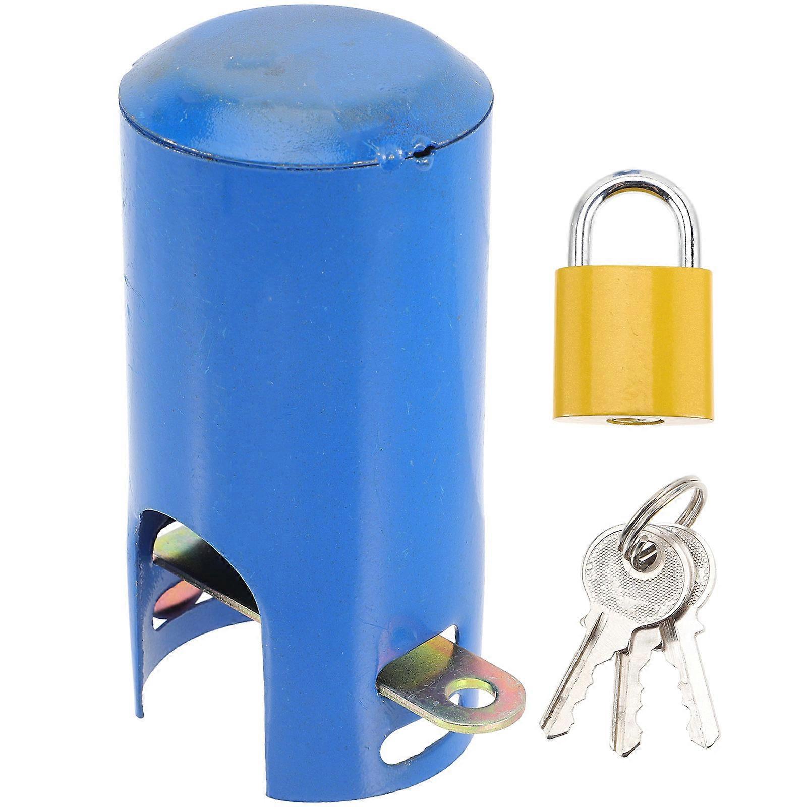 Protective Faucet Lock Cover Theft Resistant Spigot Lock for Outdoor Taps Durable Weather Resistant Easy Installation for Home and Public Use