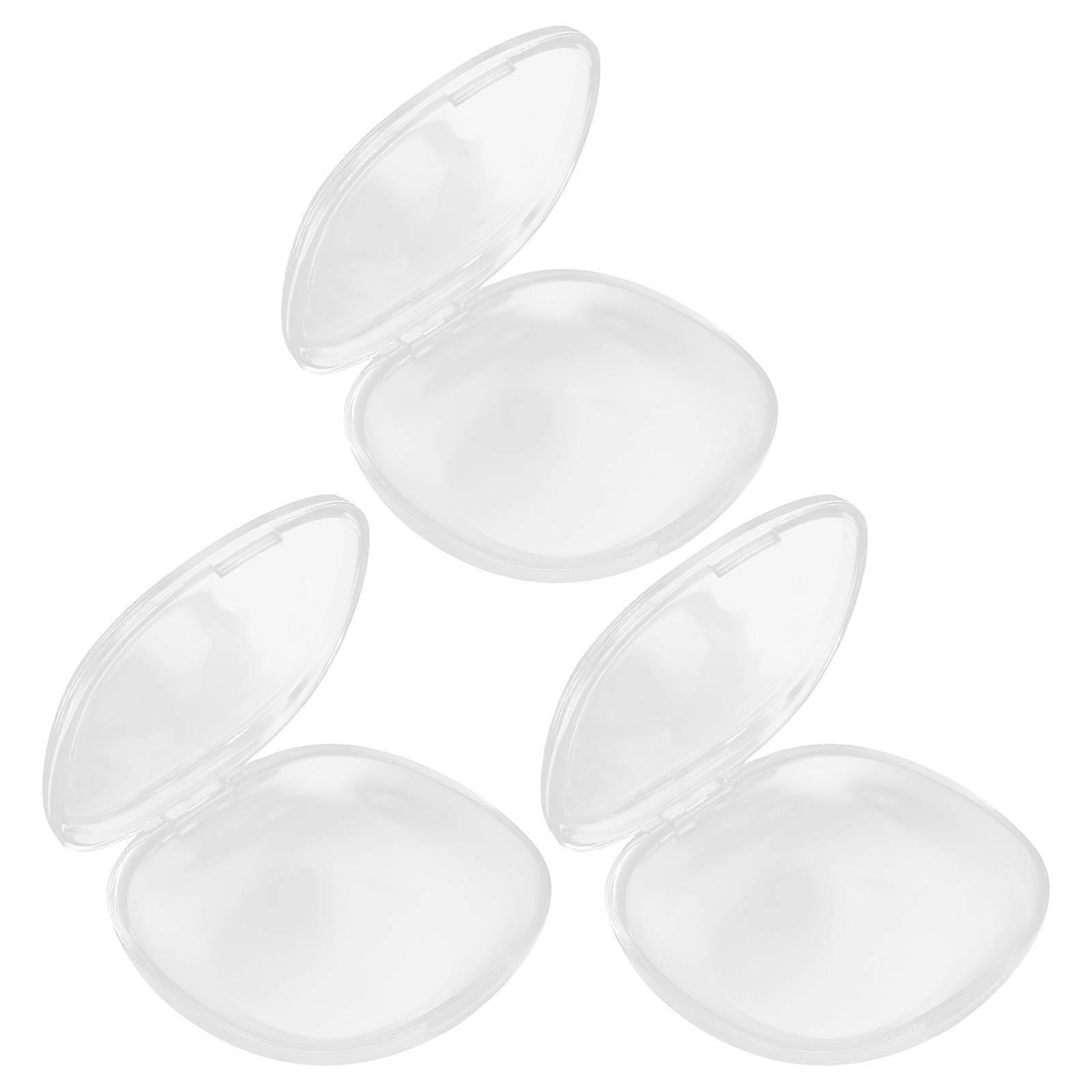 Denture Box Retainer Case Devices Protection 3Pcs Portable For Travel