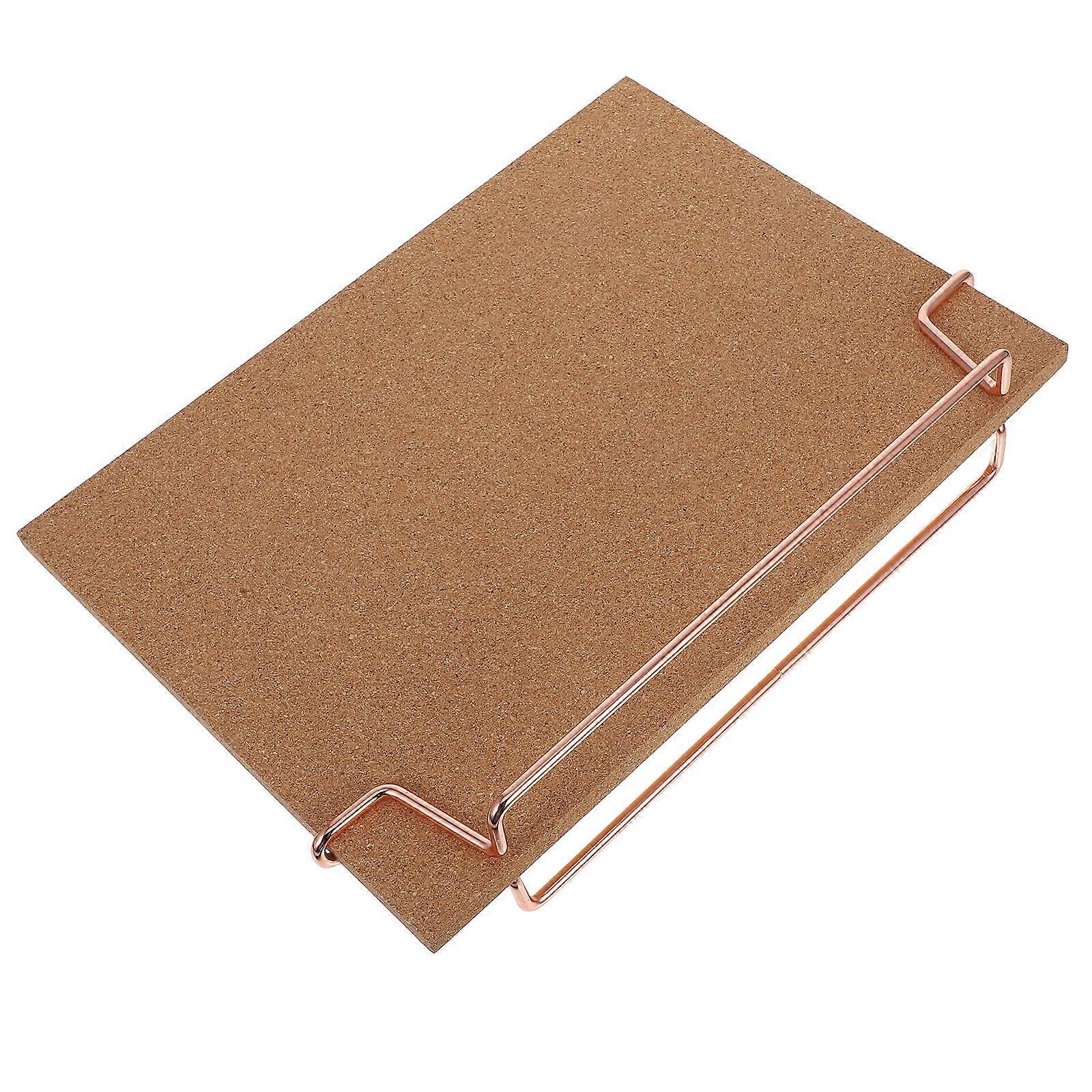 Wood Bulletin Board for Photos Multifunctional Office Memo Board with Ample Display Space for .5 x 9.5 inches