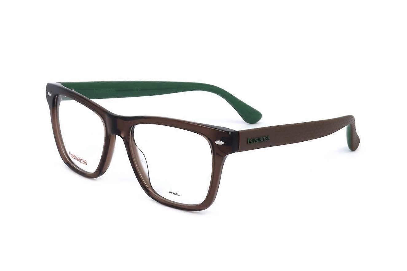 Eyewear Frames Havaianas ARACATI/V XL7 BROWN GREEN 52/17/145 UNISEX