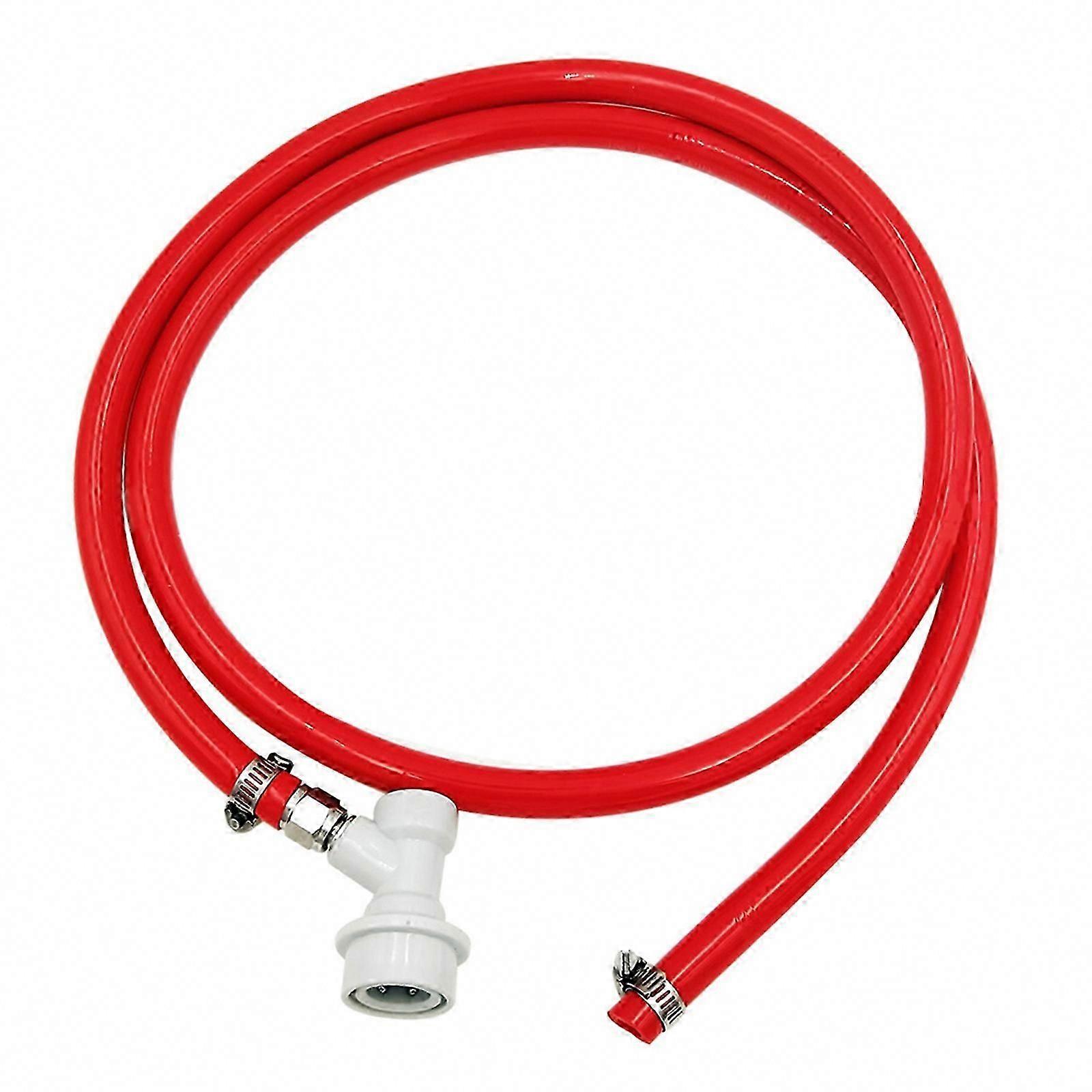 Lock Beer Line Assembly Lock Liquid Disconnect with Beer Line Lock Gas Disconnect with Gas Line PVC Tube for Brewing