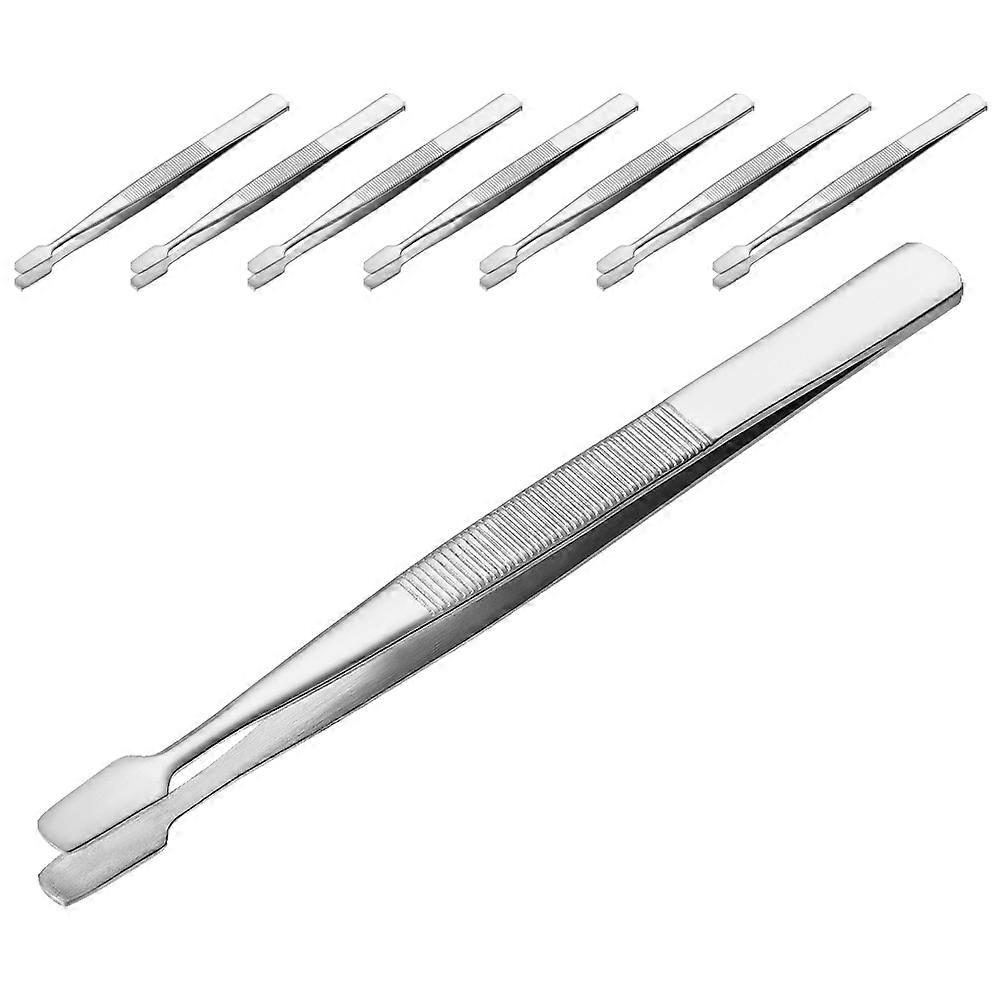 Crafting Tools Made Of Durable Stainless Steel Designed For Stamp Collectors Offering Precision Control With Anti Slip Grip 8Pcs