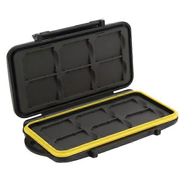 Storage Card Case Durable 12 Compartment Storage Card Carrying Case for Storage Cards