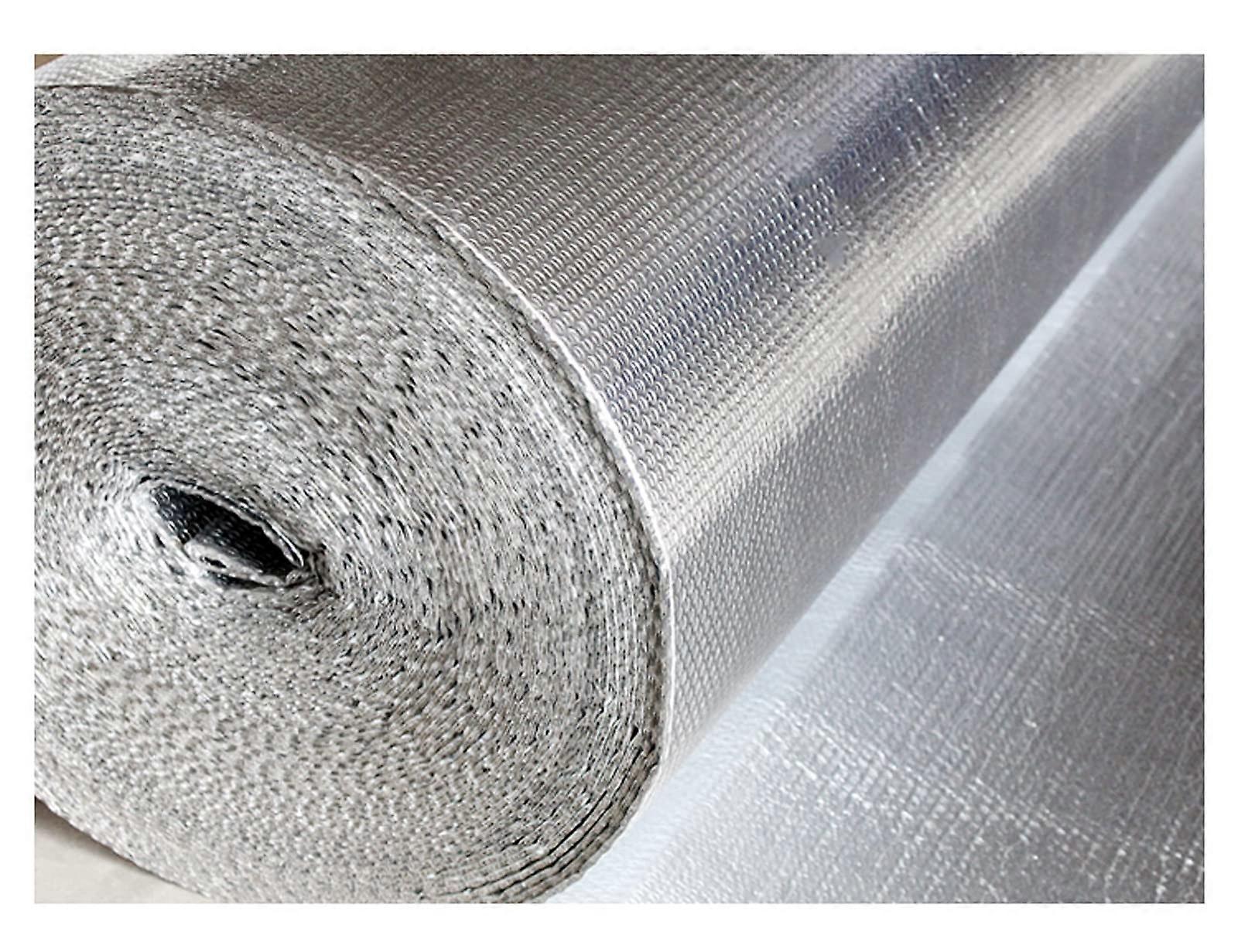 Reflective Double Bubble Insulation Film Roll, SelfAdhesive Radiator Reflector Kit