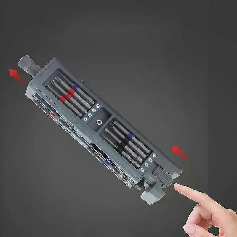 31 in 1 Multifunctional Screwdriver Set Precision Magnetic Screwdriver Expanded with Tweezer Repair Tool Mobile Notebook Maintenan