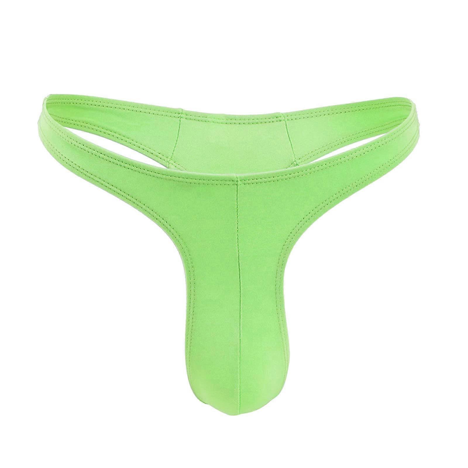 Herren Mini Tanga Unterwäsche, Einheitsgröße, Lässiger Stil, Solide Farbe, Sexy T Pants Herren String Pack