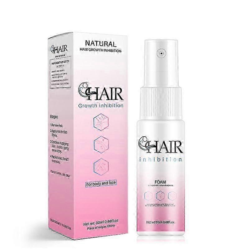 Spray hamujący wzrost włosów – spowalnia wzrost włosów – naturalny spray z serum do usuwania włosów – do stosowania na nogi, okolice bikini, nogi, ramiona i twarz – hamuje wzrost włosów