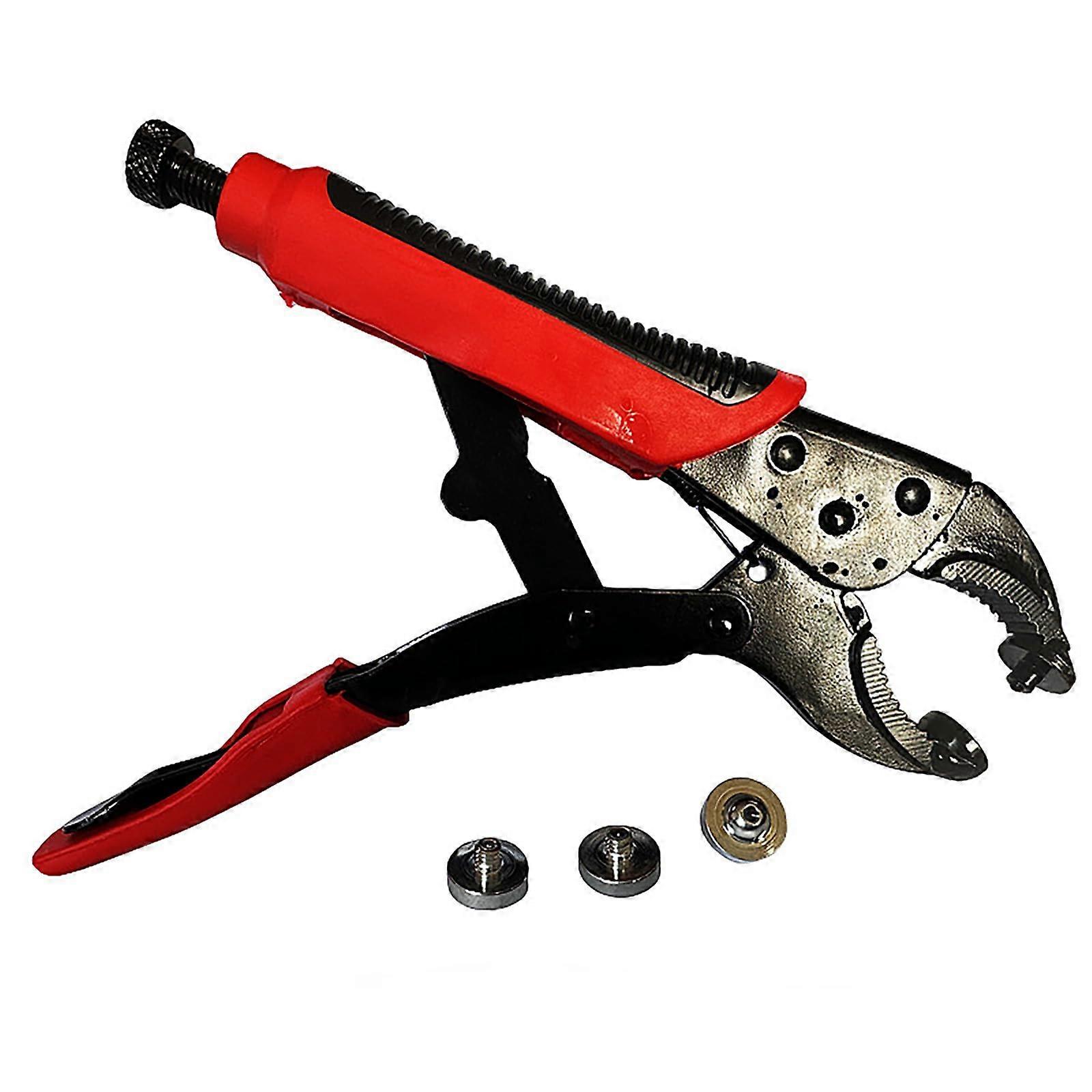 Metal Button Fastening Pliers Easy To Use High Performance Tool For Canvas And Leather Repair For Sewing Projects