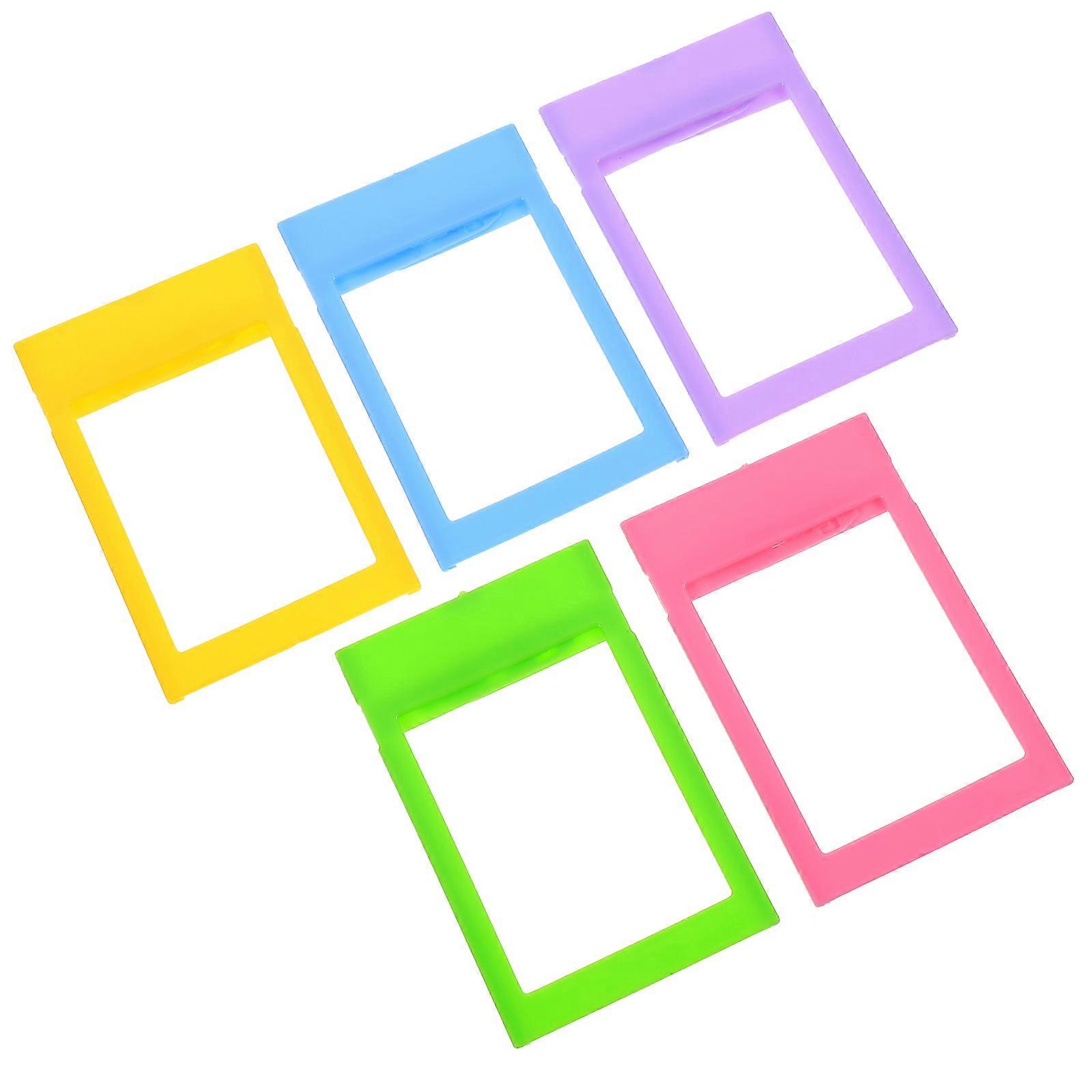 Cute Mini Tabletop Photo Frame Decorative Picture Frame For Home Decoration 9X5.5X0.5CM Display Photos 25Pcs