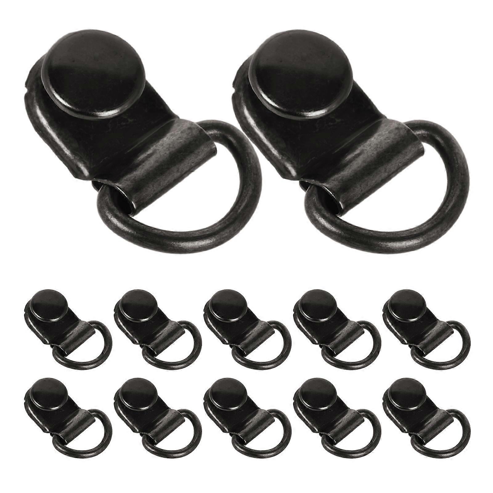 Versatile Shoe Lace Hooks Repair Kit For Hiking Work Boots Fit Durable Material For Outdoor Activities 30Pcs