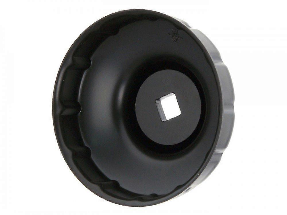 Oil filter wrench 76mm, 12 edges
