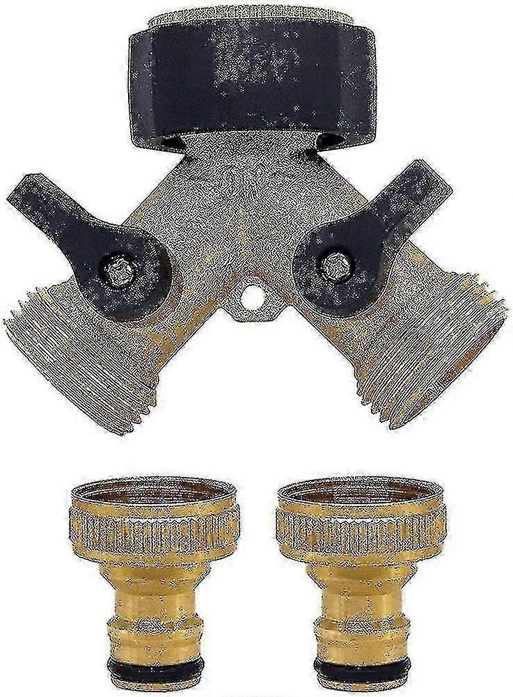 2-way Valve For Garden Hoses. Water Distributor For All Taps. More Universal.