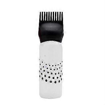 2025 Tintura Shampoo Frasco Óleo Pente Aplicador de Tintura de Cabelo Pincel Frascos Conjunto de Cabelo