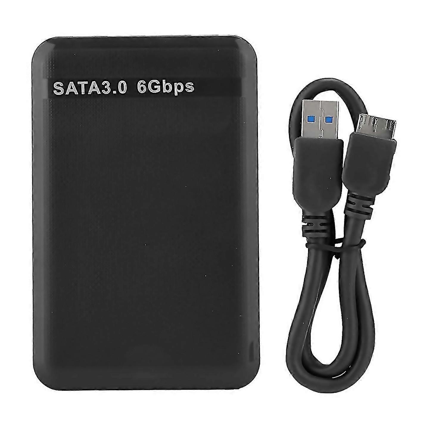 For 25 inch usb30 sata30 high speed 6gbps mobile hard disk enclosure support 3tb uasp hard disk encl
