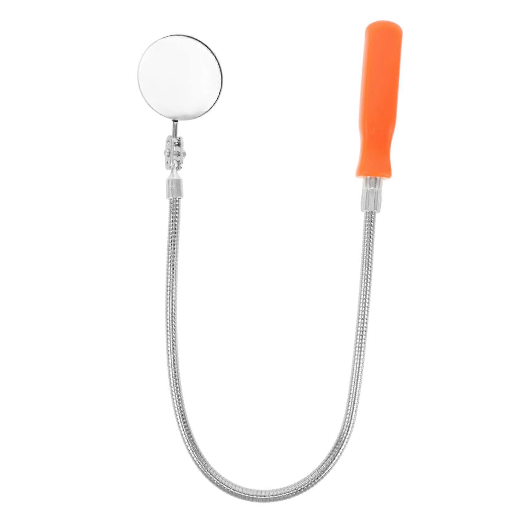 Vehicle Inspection Mirror 360-Degree Extendable Telescopic Car Tool For Tight Spaces Universal Fit