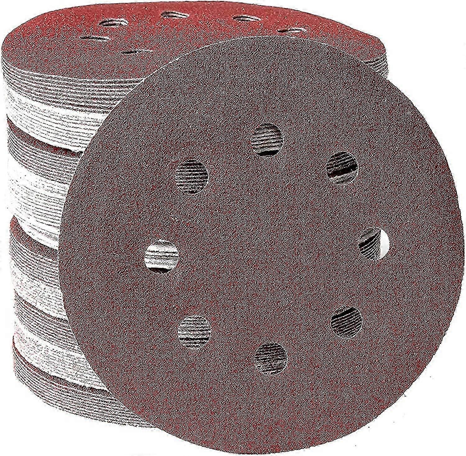 2023 60 Pcs Nylon Attachment Sandpaper - Triangular Sander Paper Self Gripping Sanding Discs for Random Orbit Sanders, 40-320 Grit