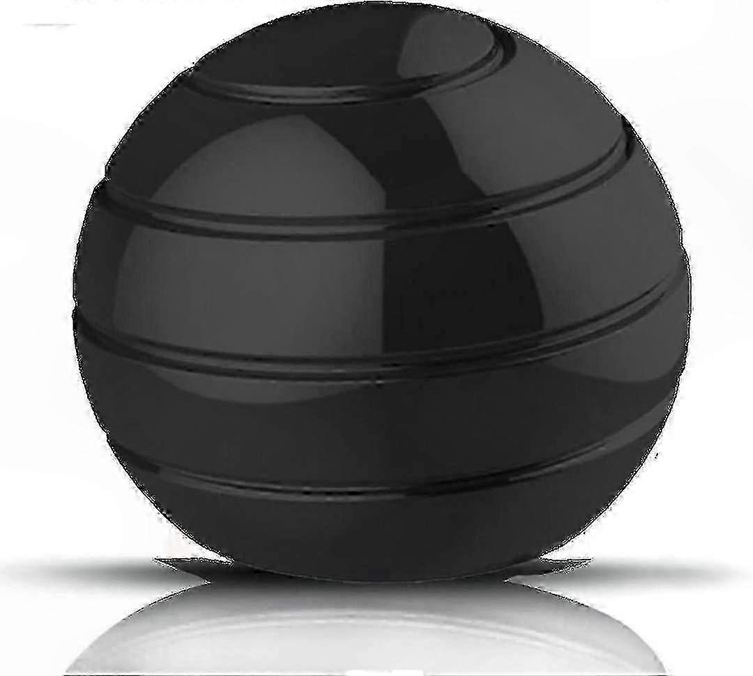 Metallic Kinetic Fidget Ball with Optical Illusion Design for Desk and Office Use
