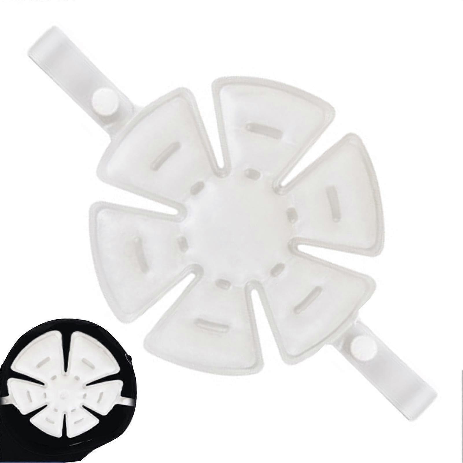 Hard Hat Cooling Pad Gel Mat for Bicycle Helmet - Reusable, Size Adjustable, Breathable Cooling Material