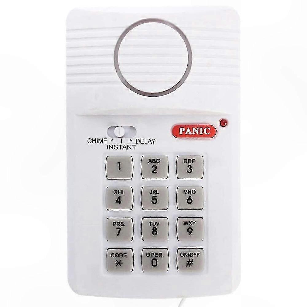 Wireless Security Alarm System with Keypad for Home Office Garage Shed Use