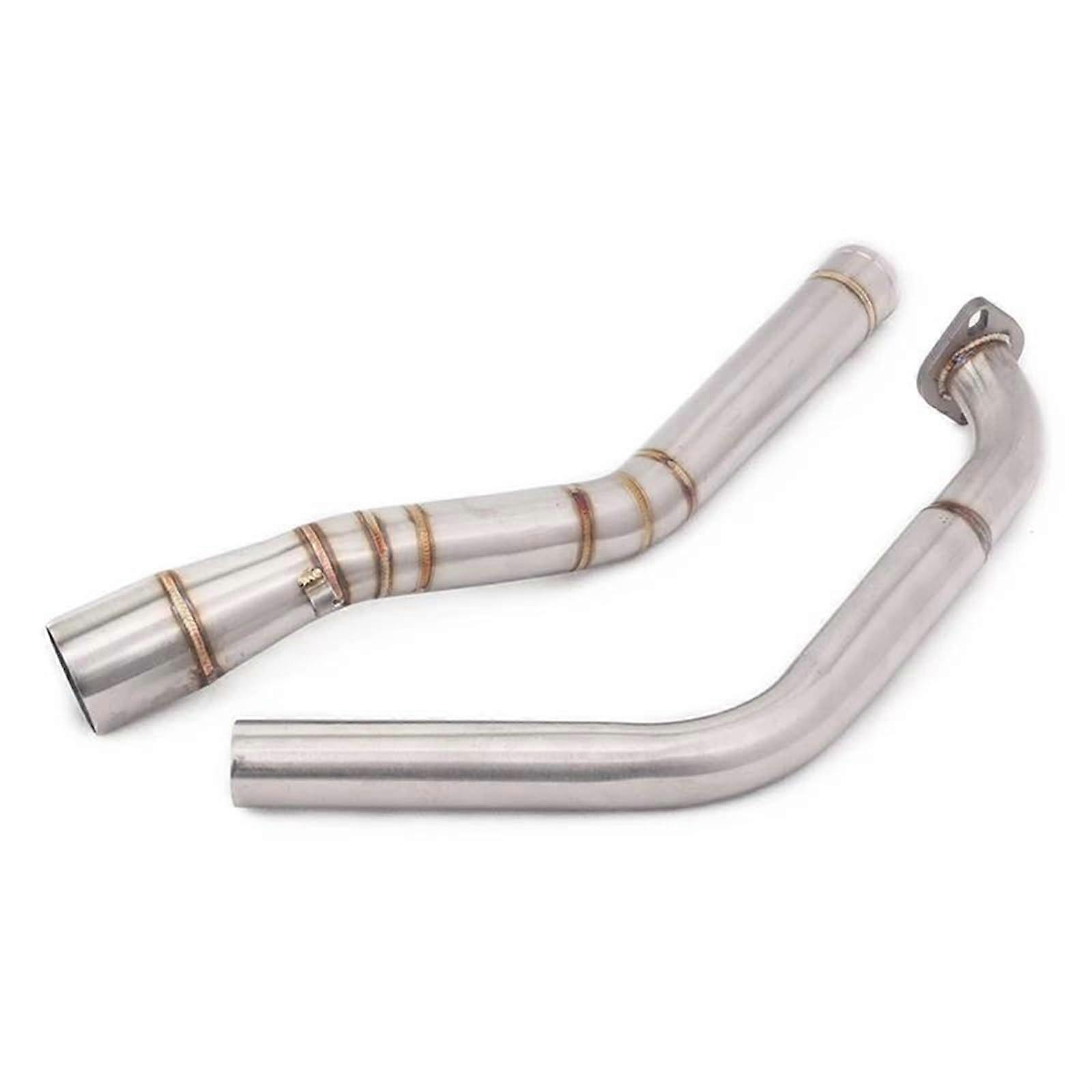 Exhaust system motorcycle slipon exhaust, Modified front intermediate connecting pipe for Yamaha YZFR15 V3 R125 MT15 MT15 20172019