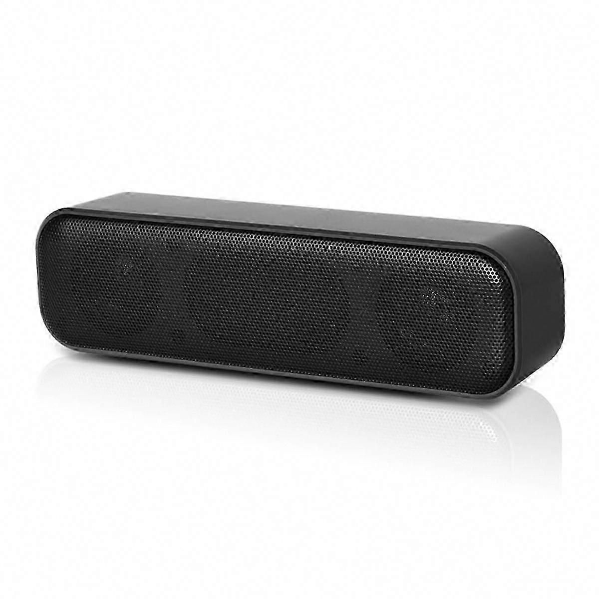 USB Soundbar for TV Computer Laptop with Dual Subwoofers - Wired Desktop Speaker