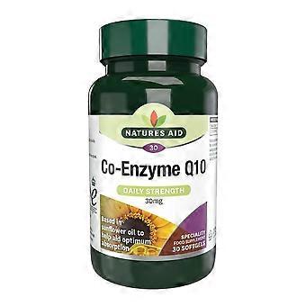 Natures Aid Co Enzyme Q10 30mg 30 Caps - 2 Pack