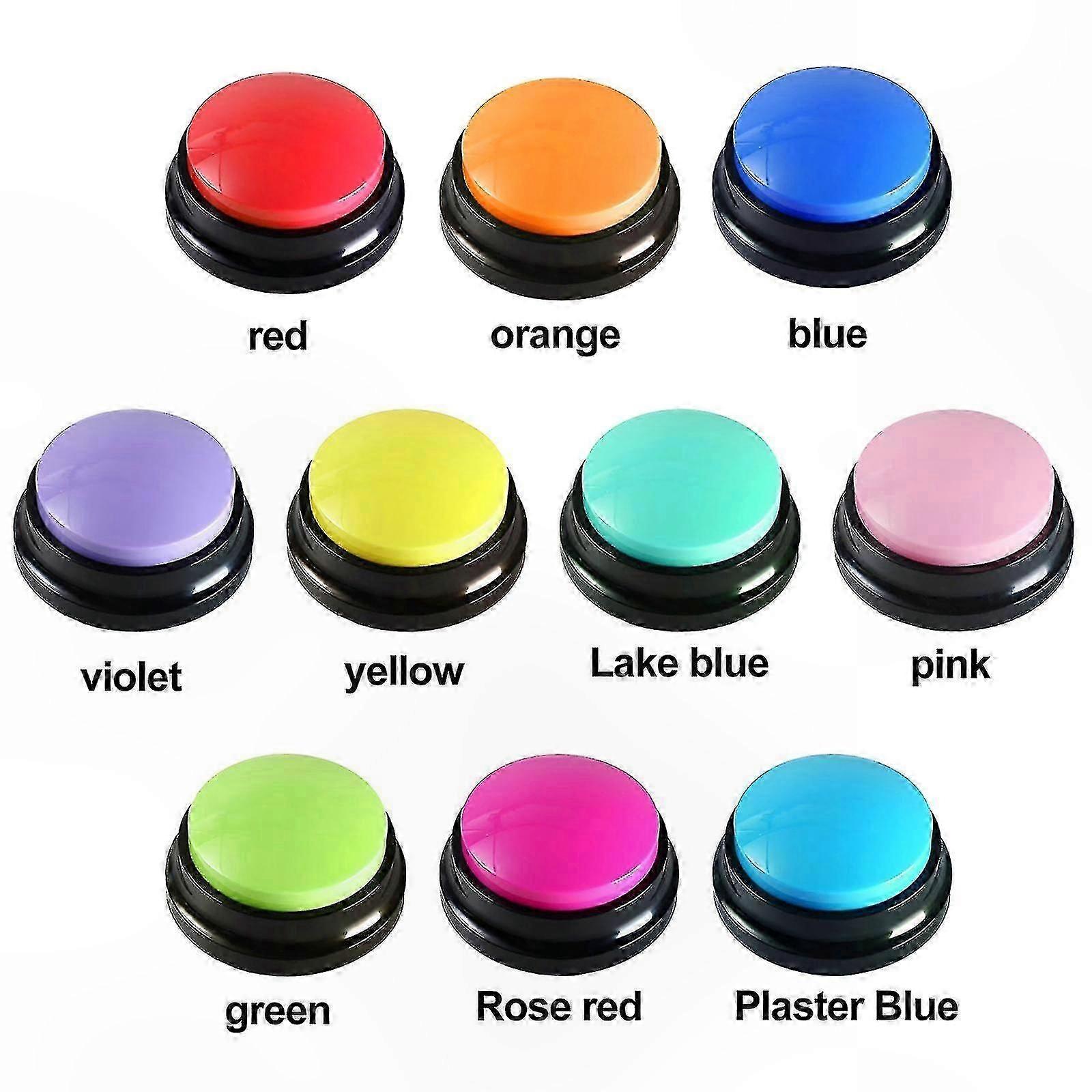 30-Second Voice Recording Button for Pet Training and Speech Development